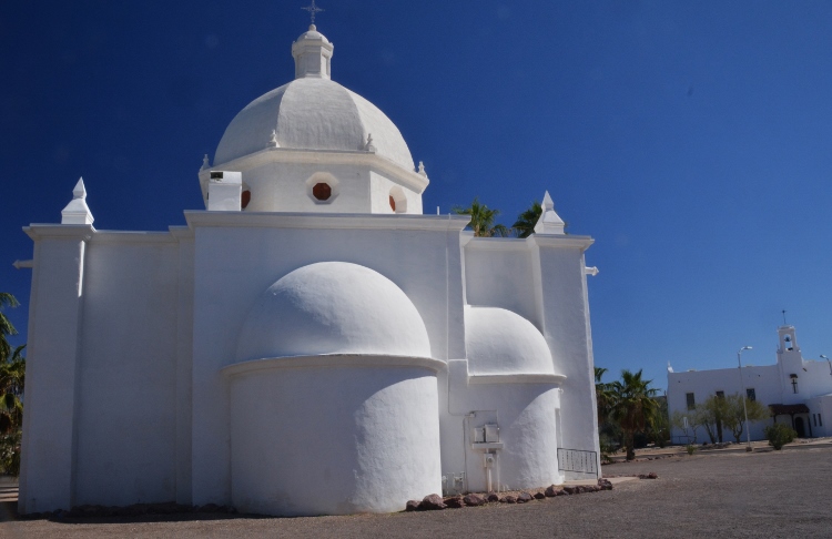 Ajo's white church